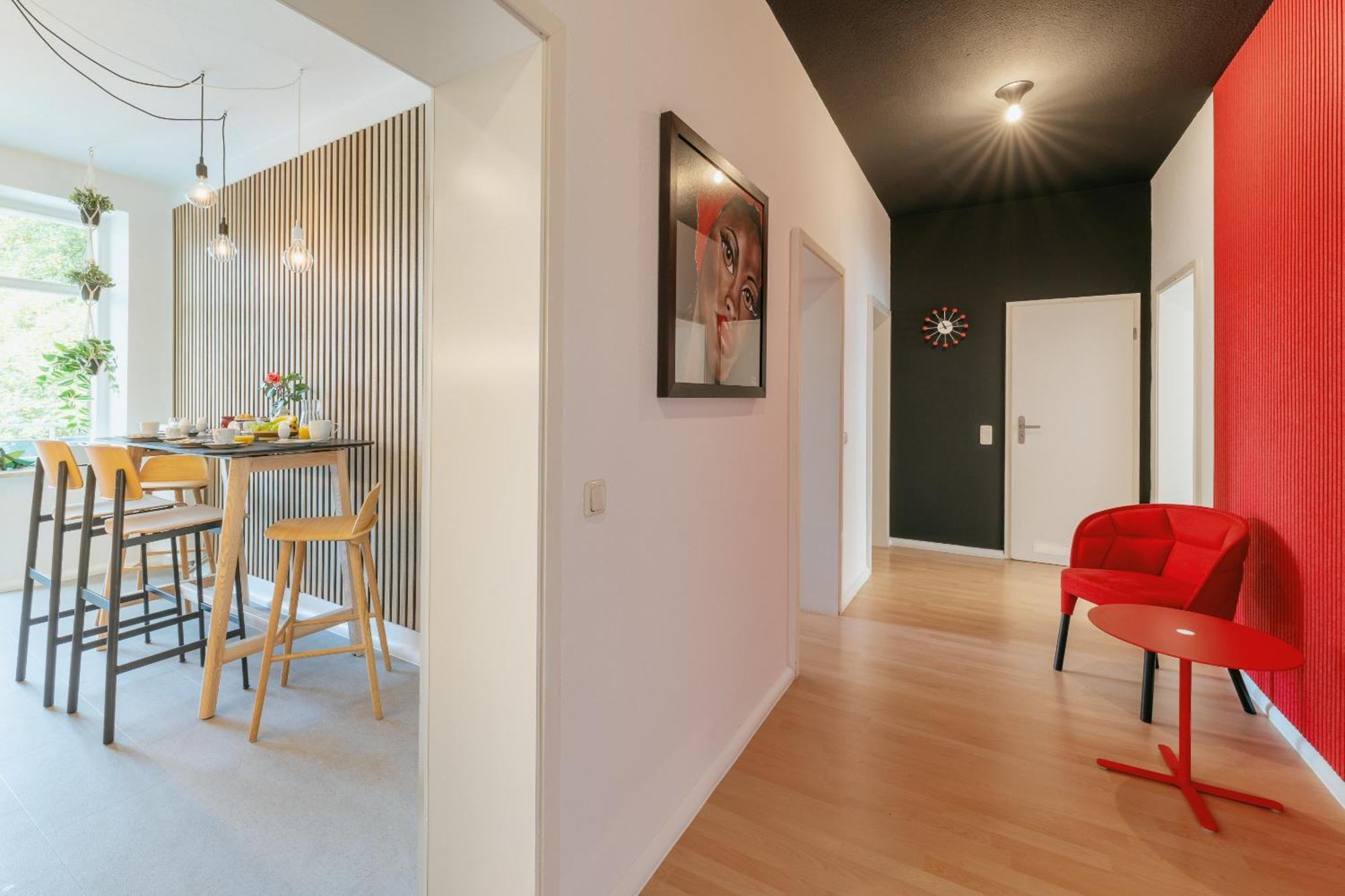 Premium Quartier Clara , Karl Und Fritz Auf Dem Kassberg Mit Eigenem Stellplatz Apartment Chemnitz Exterior photo